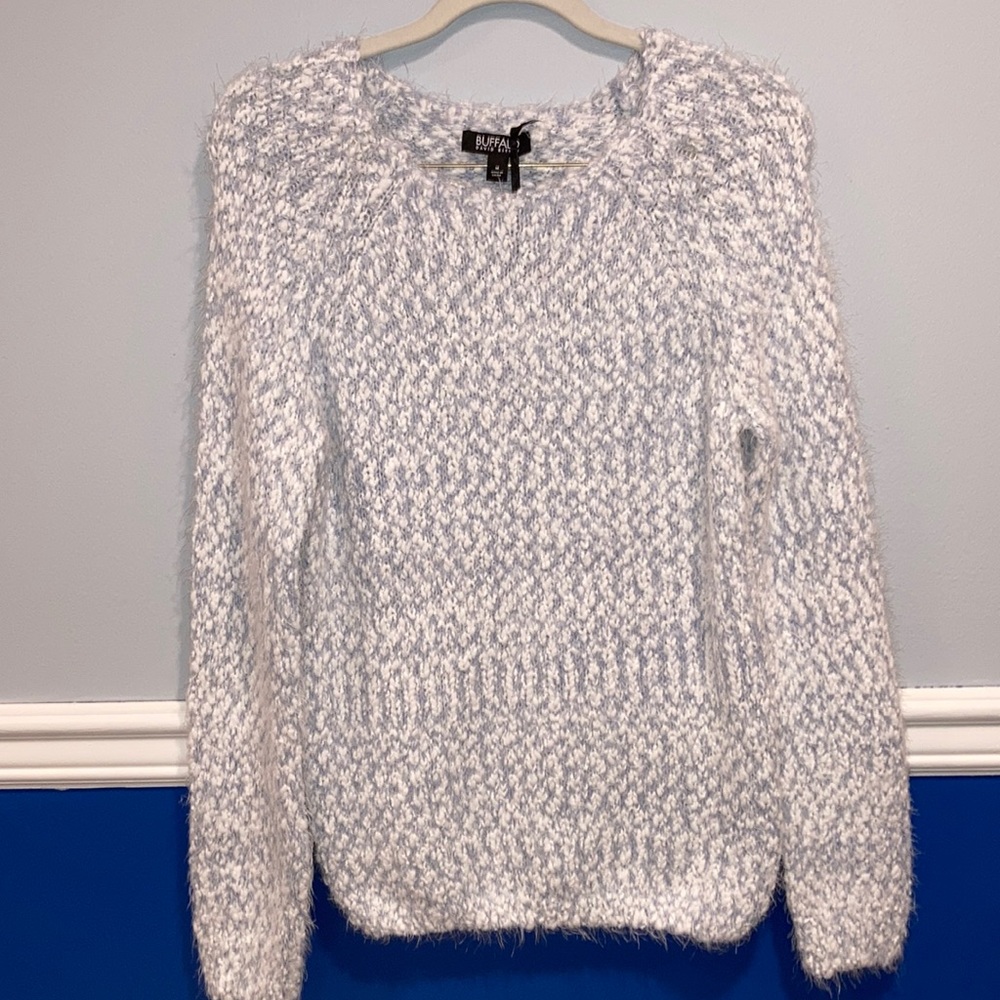 Blue/White Sweater